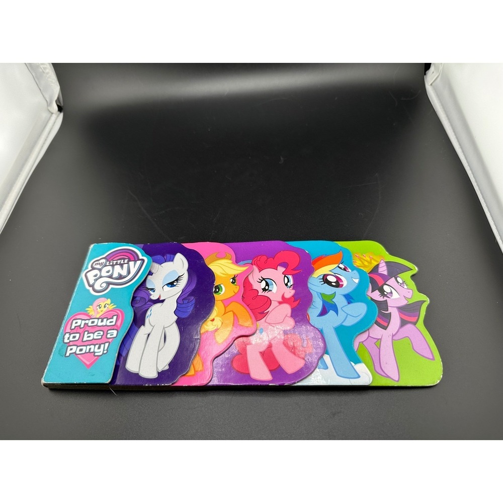 My Little Pony Board Book Kids OS Multicolor Good Shaped DieCut 2017 Bendon RARE